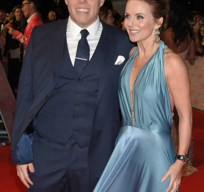 Image of Rob Beckett with his wife, Louise Watts