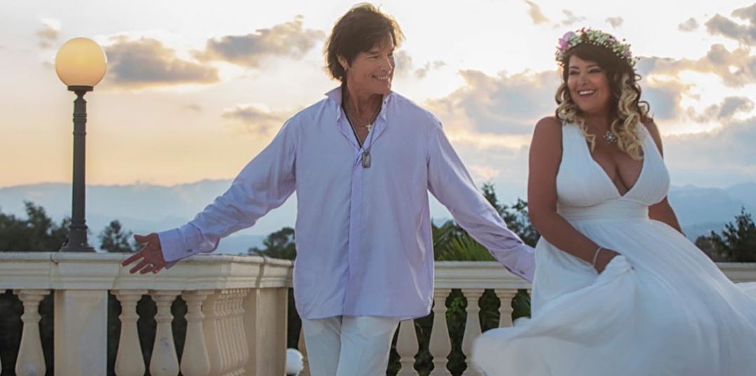 Image of Ronn Moss with his wife, Devin DeVasquez 