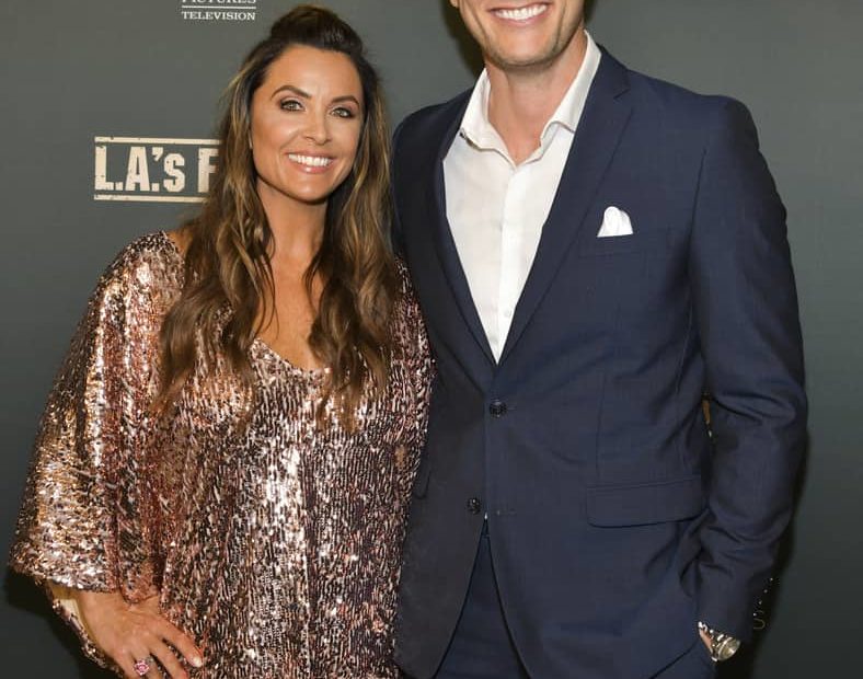 Image of Ryan McPartlin with his wife, Danielle Kirlin