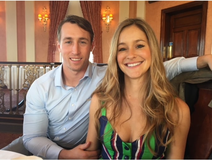 Image of Sean Lee with his wife, Megan McShane