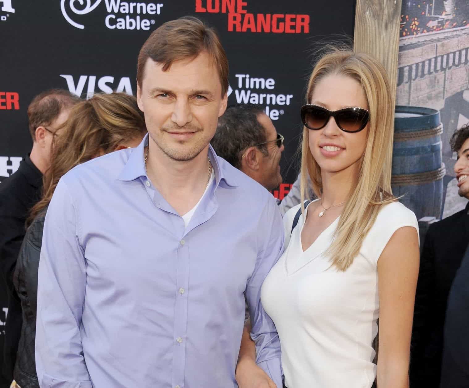 Image of Sergei Fedorov with his wife, Corrina Fedorov 