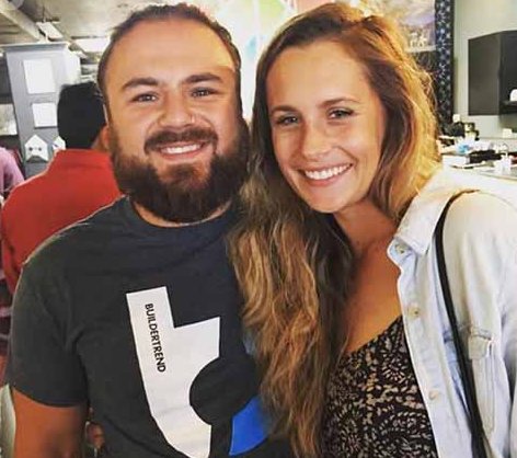 Image of Tad Starsiak with his ex-girlfriend, Christina Eslinger