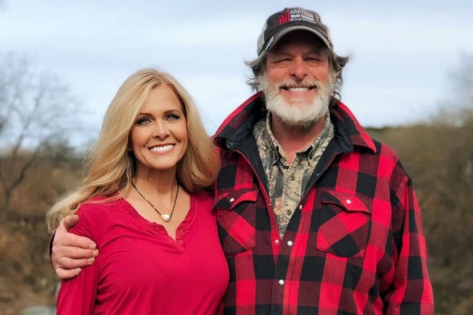 Image of Ted Nugent with his wife, Shemane Deziel