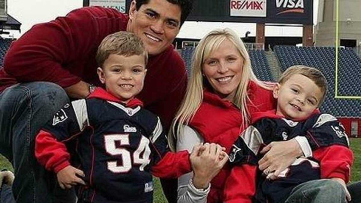 Tedy Bruschi is Married to Wife Heidi Bomberger Bruschi. Kids