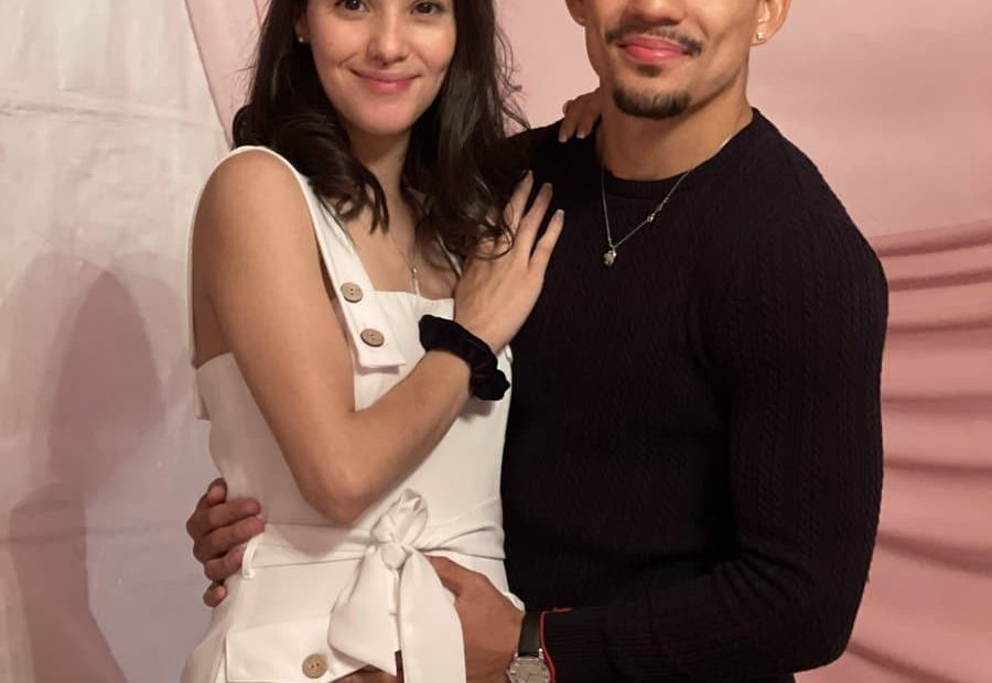 Image of Teofimo Lopez with his former partner, Cynthia Lopez