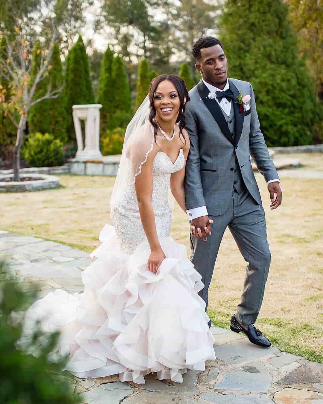 Image of Tim Anderson with his wife, Bria Anderson