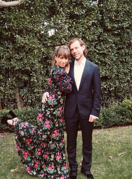 Image of Aaron Dessner with his wife, Stine Wengler