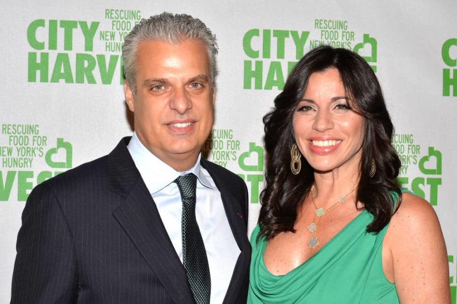 Image of Eric Ripert with his wife, Sandra Ripert