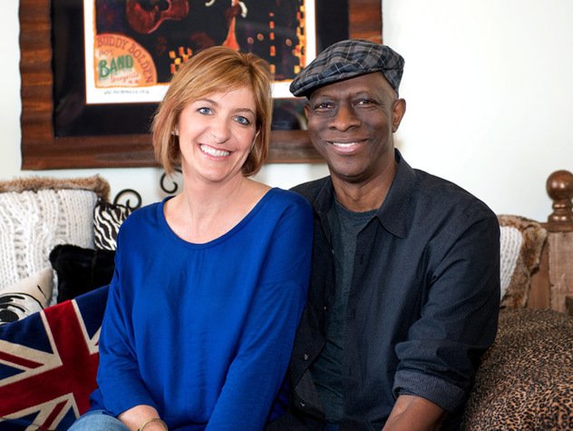 Image of Keb Mo with his wife, Robbie Brooks Moore