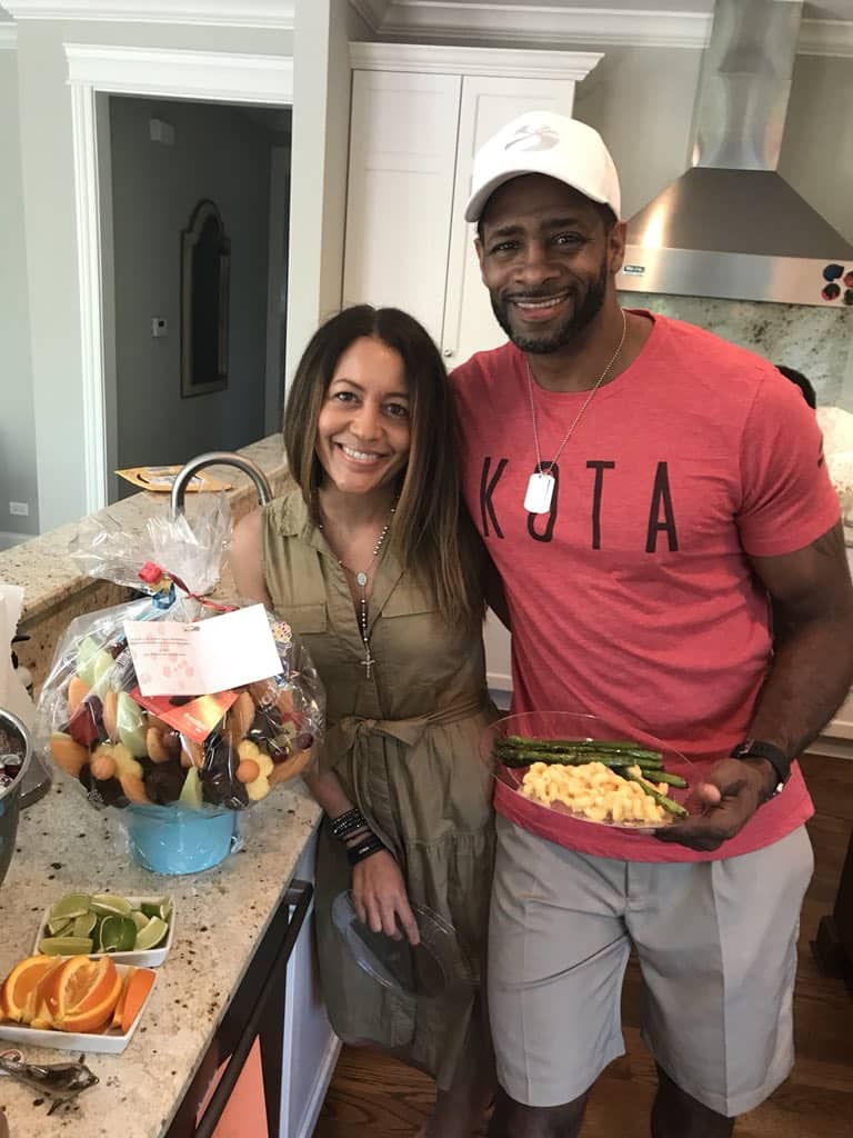 Image of Kendall Gill with his wife, Wendy Gill