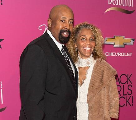 Image of Mike Woodson with his wife, Terri LaQuita Howard