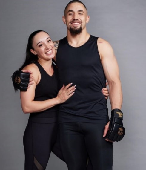 Image of Robert Whittaker with his wife, Sofia Whittaker