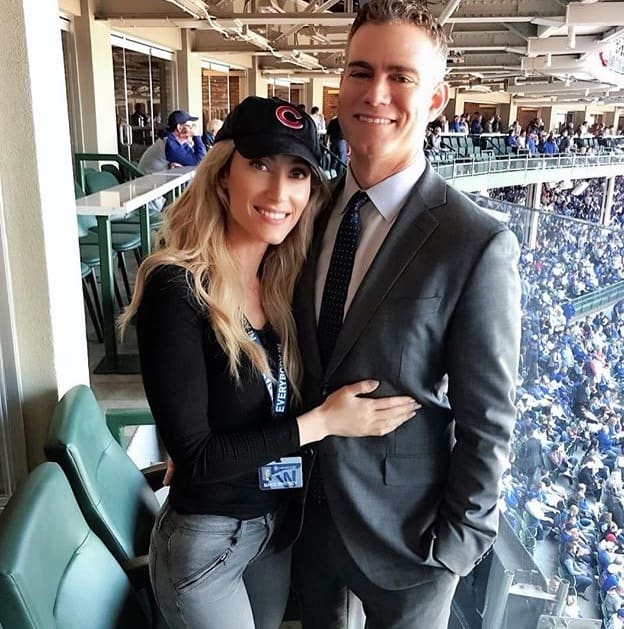 Image of Theo Epstein with his wife, Marie Whitney
