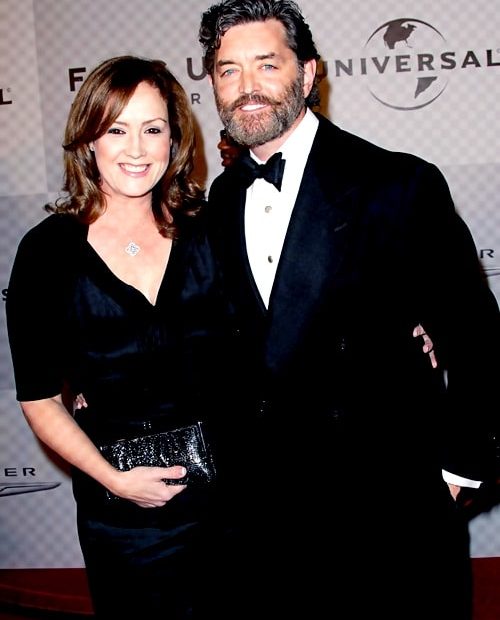 Image of Timothy Omundson with his wife, Allison Cowley 