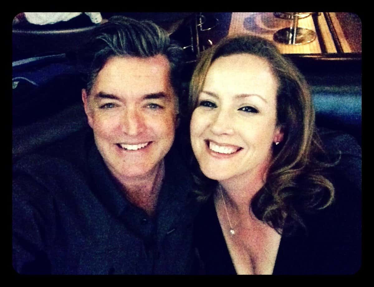 Image of Timothy Omundson with his wife, Allison Cowley 