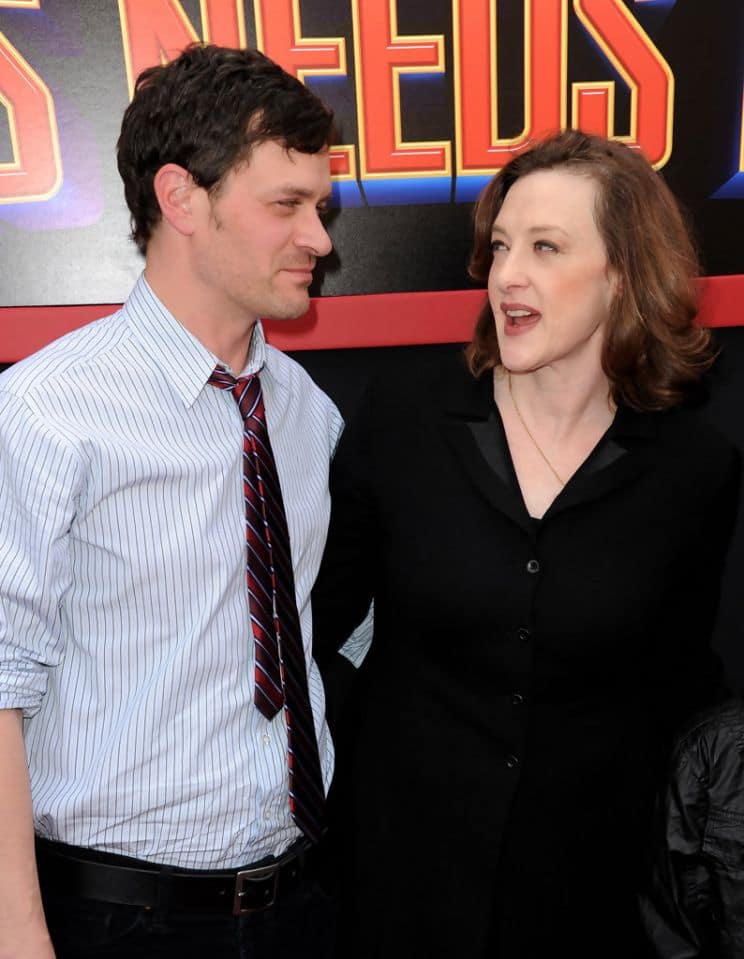 Image of Tom Everett Scott with his wife, Jenny Gallagher