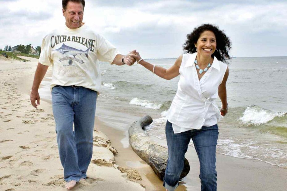Image of Tom Izzo with his wife Lupe Izzo