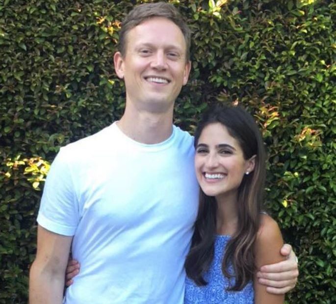 Image of Tommy Vietor with his wife, Hanna Koch