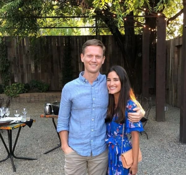 Image of Tommy Vietor with his wife, Hanna Koch