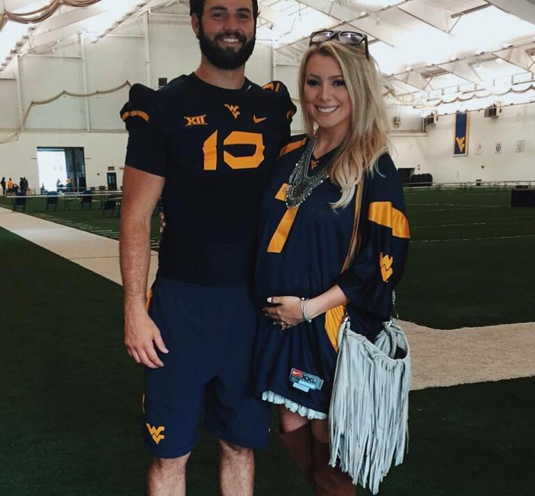Image of Will Grier and his Wife Jeanne O’Neil Grier