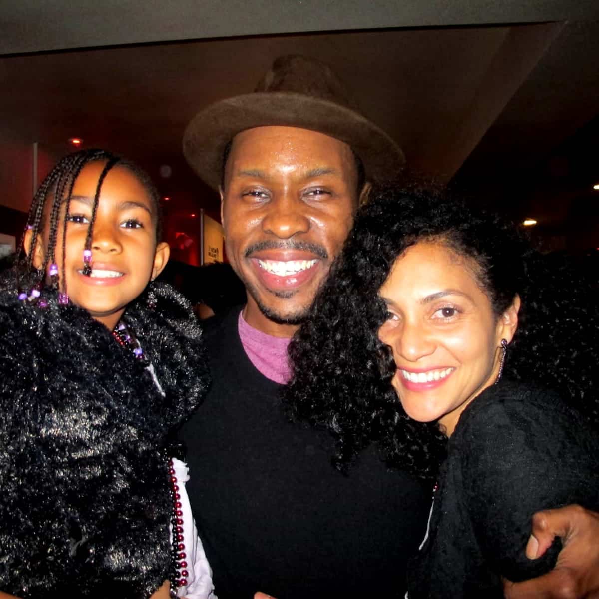 Image of Wood Harris with his wife, Rebekah Harris, and their daughter