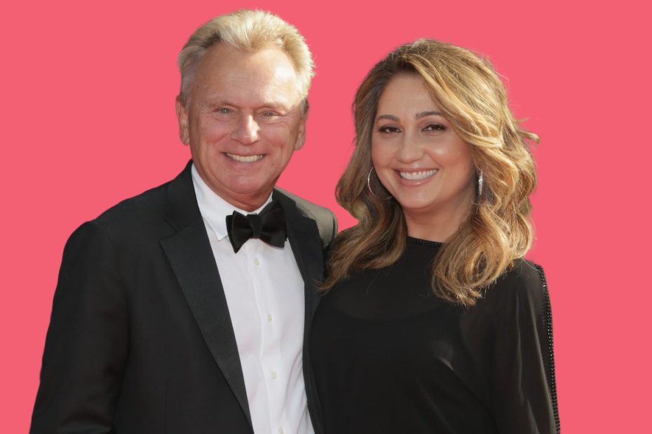 Image of Pat Sajak and his wife Lesly brown